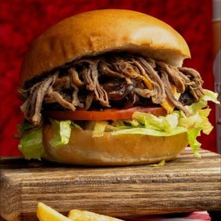 Hamburguesa Carne Mechada