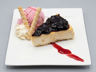 Tarta De Queso Con Arándanos