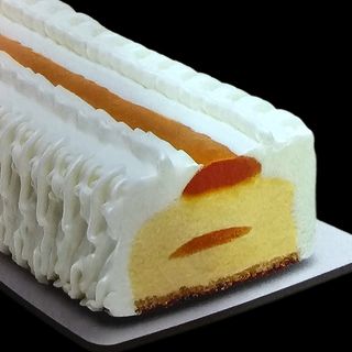 Tarta rectangular yema al whisky
