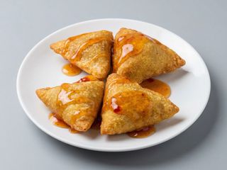 Samosas de Pollo al Curry