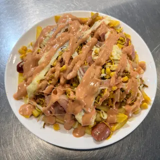 Salchipapa Especial Personal