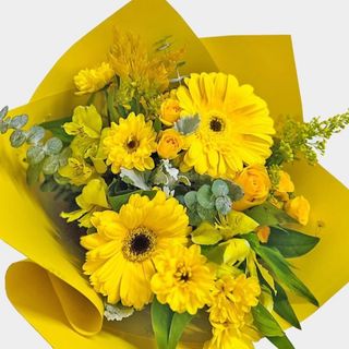 RAMO DE FLORES AMARILLAS TALLA M