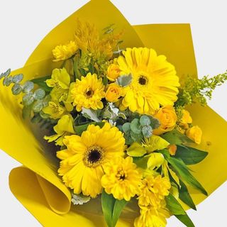 RAMO DE FLORES AMARILLAS TALLA L