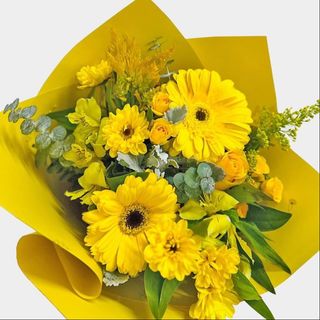 RAMO VARIADO TONOS AMARILLOS S