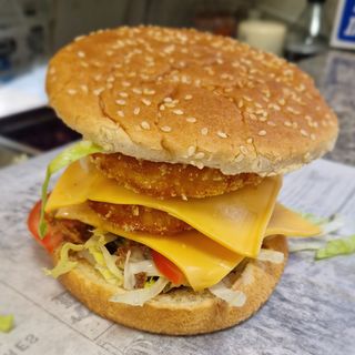 Combo doble cheese burger