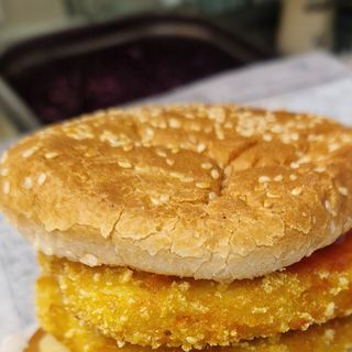 Burger básica pollo