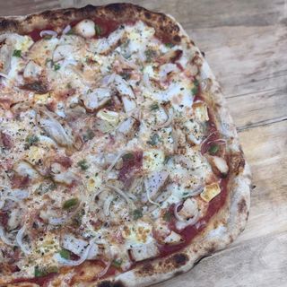 Pizza Pollastre (Mitjana)