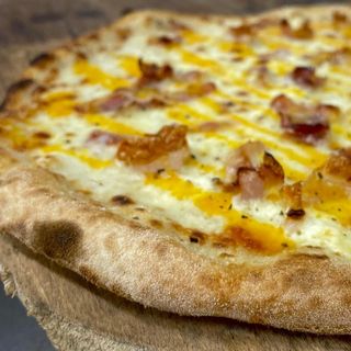 Pizza Carbonara (Mitjana)