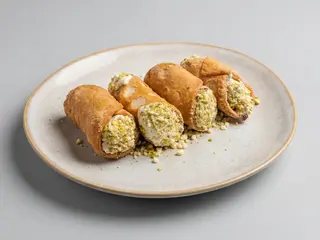 Cannolis pistacho