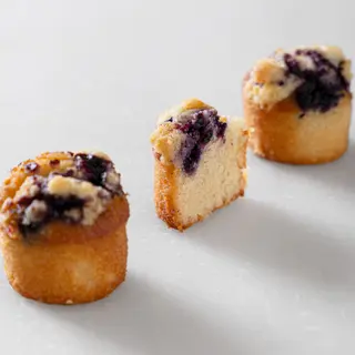 Financiers de arándanos (8-10 unidades)