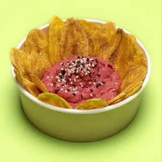 HUMMUS VEGANO DE REMOLACHA