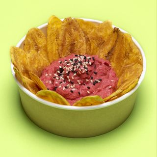 HUMMUS VEGANO DE REMOLACHA