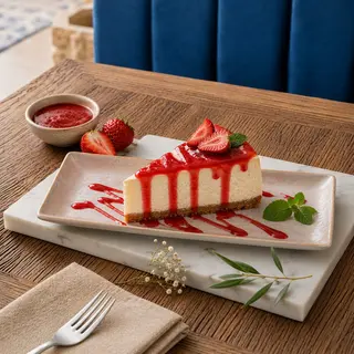 Tarta de queso griega