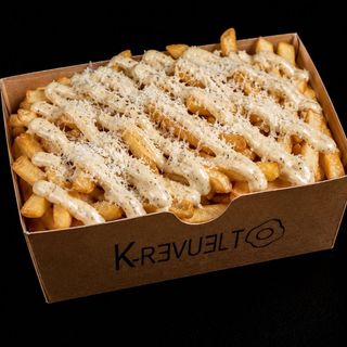 Papas fritas trufadas