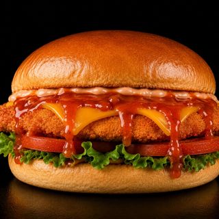 Chicken búfalo burger