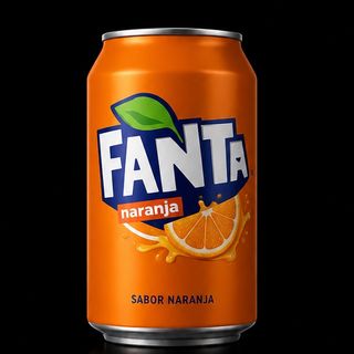 Fanta Naranja lata 330ml.