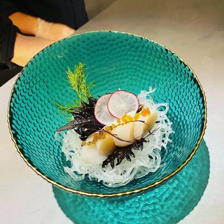 Sashimi de vieira 4 cortes