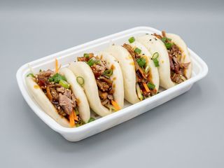北京鸭包 Bao bun con pato estilo pekín (4 uds.)