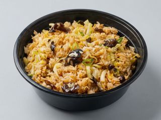 蔬菜木耳炒饭 Arroz con verdura y setas negras