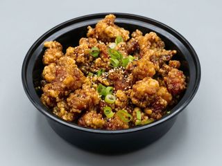糖醋鸡丁Pollo con salsa agridulce