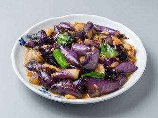 油闷茄子Berenjena china salteada al estilo casero