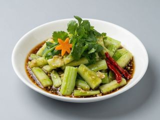凉拌黄瓜Ensalada de pepino