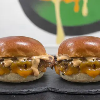 2 Hamburguesas Cheese Bacon