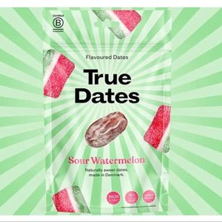 TRUE DATES - Sour Watermelon (Dátiles con Sabor Sandía Ácida)