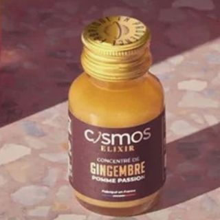COSMOS ÉLIXIR – Organic Ginger Immunity Concentrate – Ginger, Apple & Passion Fruit | Daily Defense