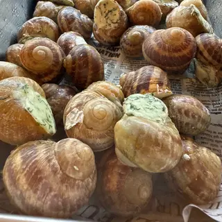 Caracoles rellenos