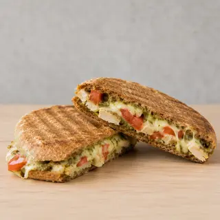 Panini Chicken Pesto And Mozzarella
