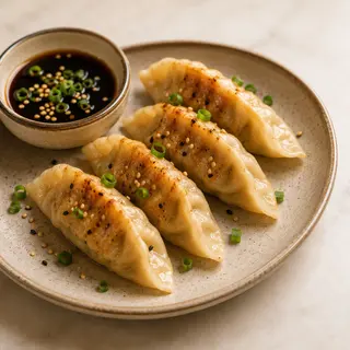  Gyosas de pollo