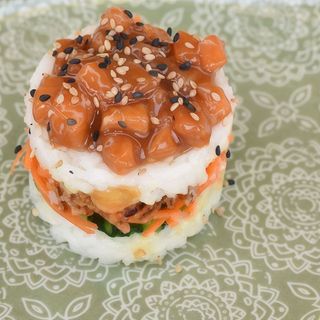 Timbal de salmón