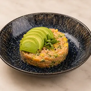 Tartar de salmón