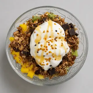 Yogur natural con fruta