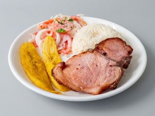 Combiando  de chuleta ahumada 