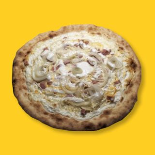 Pizza Clásica Bianca Al Bacon (30 Cm.)