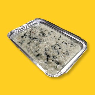 Risotto Al 4 Quesos Y Espinacas