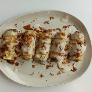 Canelones tres carnes