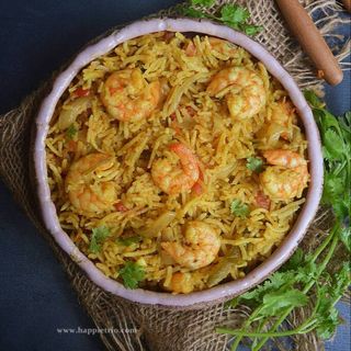 Shrimps Biryani