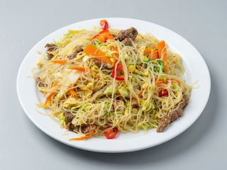 Fideos De Arroz Con Ternera Al Curry