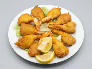 Langostinos Rebozados