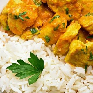 Ensalada de pollo y piña