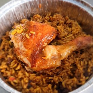 Arroz con pollo al estilo moruno