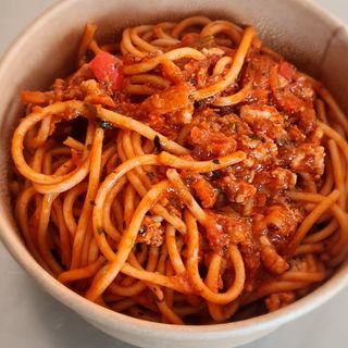 spaguetti a la boloñesa