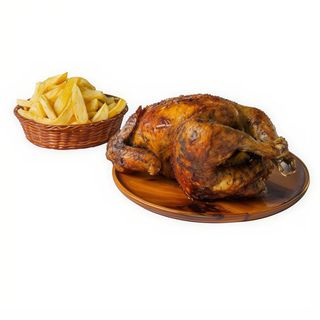 2 pollo frito con patatas Freitas