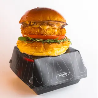 Burger Pollo Kimchi