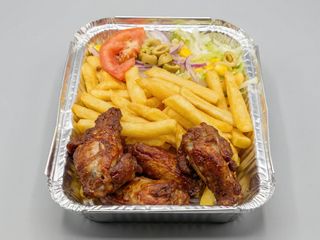 Plato De Alitas De Pollo