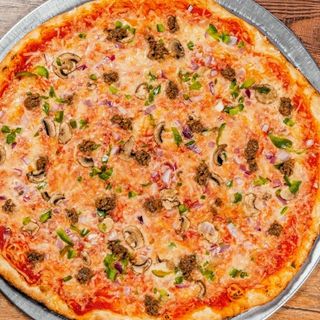 Combo 4 pizzas grande y Coca-Cola Sabor Original botella 2L.