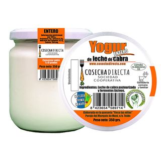 Yogures Con Leche De Cabra Entero Unidad